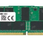 Crucial Micron 64gb (1x64gb) Ddr4 Rdimm 3200mhz Cl22 2rx4 Ecc Registered Server Memory 3yr Wty (MTA36ASF8G72PZ-3G2R)