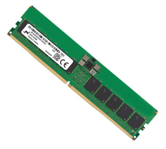 Micron 32GB (1x32GB) DDR5 RDIMM 5600MHz CL46 2Rx8 ECC Registered Server Data Center Memory 3yr wty - Image 2