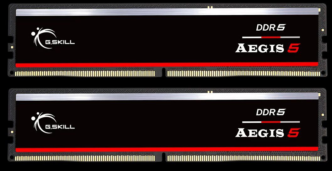 G.SKILL F5-6000J3636F32GX1-IS 32GB (1 x 32GB)/ DDR5-6000 MT/s/ Timings 36-36-36-96/ Voltage 1.35 V/ Intel XMP / AMD EXPO Aegis 5