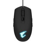 Gigabyte (ls) Gigabyte Aorus M2 Optical Gaming Mouse Usb Wired 6200 Dpi 12k Fps 50g 3d Scroll 50 Million Click Matte Black Rgb Fusion On-the-fly Dpi Adjustment (GM-AORUS-M2)