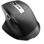 RAPOO MT750PLUS Multi-Mode Wireless Ergonomic Mouse - 800-4000 DPI Sensor Bluetooth 5.0 and 2.4 GHz