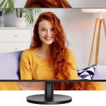 AOC 23.8′ Ips 1ms 100hz, Ultra Slim, Speakers, Flicker Free, Fhd 1080, Vga, Hdmi. Vesa 100 X 100, Earphone.low Blue, Office Home Monitor (ls) (24B3HA2)