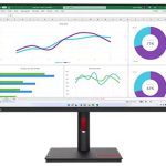 Lenovo Thinkvision T32h-30 31.5’/32′ 60hz Qhd Monitor 2k 2560×1440 16:9 4ms Ips Height Adjustable Tilt Pivot Swivel Hdmi Dp Usb-c Rj45 90w Pd Vesa 3y (63D3GAR1AU)