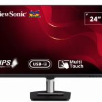 ViewSonic 24 Inch In-cell 10 Point Touch Monitor With Usb Type-c Input And Advanced Ergonomics (TD2455)