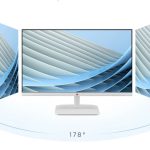 ViewSonic 24′ White Office Ultra Thin Fhd Ips 100hz 1ms Mprt 178°/178° Hdmi Vga Borderless 3-side Design Low Blue Light Flicker-free 3yarw (VA2432-H-W)