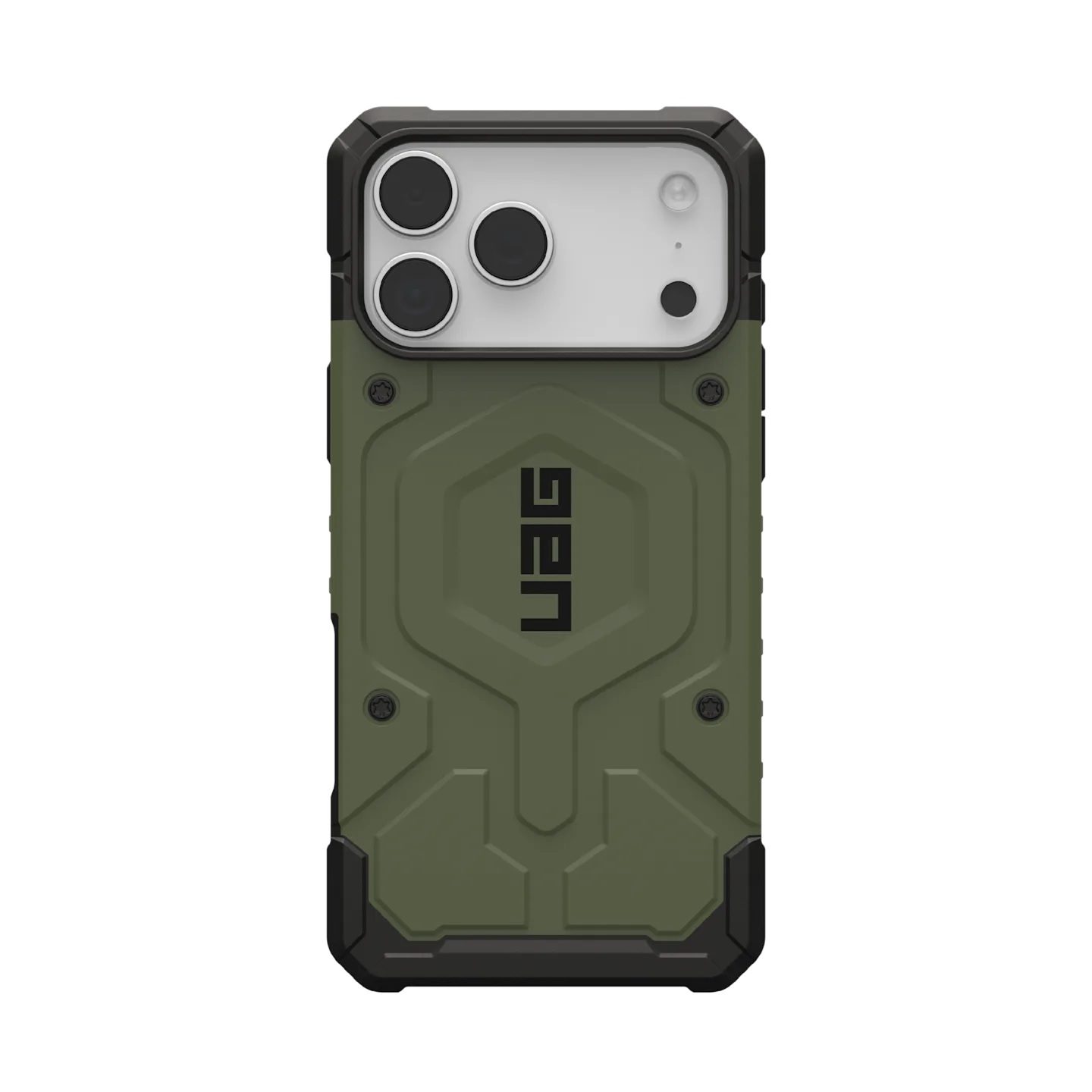 UAG Pathfinder MagSafe Apple iPhone 17 Pro/ iPhone 2026 (6.3') Rugged Case - Olive (114548117272), 18ft. Drop Protection (5.5M), 10 Years Warranty