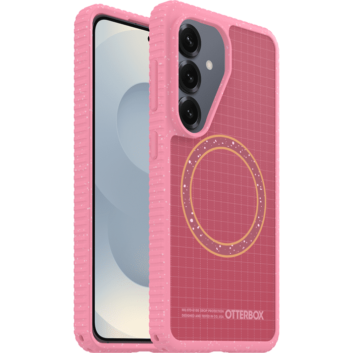 OtterBox Sole Samsung Galaxy S26 5G (6.3') Case Xtra Hot (Pink) - (77-000058), DROP+ 5X Military Standard, Raised Edges, 7 Years Warranty