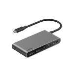 5-PORT USB-C HUB WITH DUAL USB-C PORTS