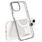 Cygnett Aeromag Apple Iphone 16e/ Iphone 14 / Iphone 13 Clear Protective Case – (),slim,hard-shell Back,magsafe Compatible,2 Years Warranty (CY4173CPAEG)