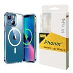 Phonix Apple Iphone 13 Pro (6.1′) Clear Rock Shockproof Case With Magsafe – Ultra-thin, Lightweight, Non-slip, Crystal Clear, 10 Years Warranty (CJK136PM)