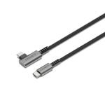 Cygnett Unite Right-angle Usb-c To Usb-c (3.1) Cable (1m) – Black (), 240w, Double Braided, 10gbps Transfer, Fast Charge, 2 Years Warranty (CY5104PCTYC)