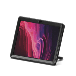 Cygnett Gripstand Samsung Galaxy Tab A9+ (11′) Case – Black(), Built-in Screen Protector, 360° Rotating Stand, 2 Years Warranty (CY5200CPGRP)