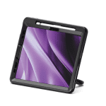 Cygnett GripStand Apple iPad Air (11') (M2/M3)/iPad Air(10.9')(5th-4th Gen)/iPad Pro(11')(4th/3rd/2nd/1st Gen)Case-Black(CY5202CPGRP),2 Years Warranty