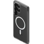 Cygnett AeroMag Samsung Galaxy S25 Ultra 5G (6.9') Clear Magnetic Case- (CY5288CPAEG),Anti-Yellowing,UV Resistance,Shock Absorbent,2 Years Warranty