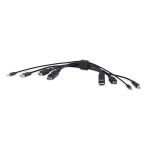 Belkin Cybersecurity And Secure Kvm Taa Dual (1) Hdmi-hdmi (1) Dp-dp With Usb And Audio Combo 6 Ft (1.8m) – Black (), 3 Years Warranty (F1DN2CC-HHPP6T)