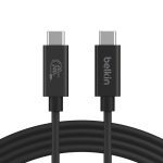 Connect USB4 20Gbps 240W 1.2M Cable Bl