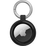 OtterBox Apple AirTag Sleek Case - Black (77-86958), Guards against bumps and dings, Attaches with a durable carabiner, Sleek design, 2 Years Warranty