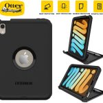 OtterBox Defender Apple Ipad Mini (8.3′) (a17 Pro) (7th Gen) / Ipad Mini (8.3′) (6th Gen) Case Black – (), 7 Years Warranty (77-87476)