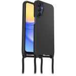 OtterBox React Necklace Samsung Galaxy A15 5g (6.5′) Case – Black (),drop+ Military Standard,detachable Nylon Rope,7 Years Warranty (77-95204)