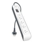 4 Outlet with 2M Cord