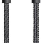 Belkin Mixit Metallic Aux Cable (1.2m) – Black (), Versatile, Sleek & Stylish, Durable, Easy To Carry, 2 Years Warranty (AV10164bt04-BLK)