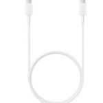 Samsung 60W USB-C to USB-C (2.0) Cable (1M) - White(EP-DA705BWEGWW), Versatile Compatibility, 6 Months Warrranty