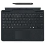 Microsoft Surface Pro 8/9/x/10/11 Business Signature Mechanical & Backlit Key Large Type Cover Keyboard Black With Slim Pen (8X6-00182)