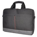 Just You PC Oxhorn 10′ 13.3′ 14′ 15.6′ 16′ Notebook Back High-quality Nylon Fabric Top Zip Closure And Padded Compartment Shoulder Strap Nylon Case Black+ Grey (B-156-BG)