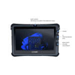 DURABOOK U11, 11.6' FHD, Intel® Core™ i5-1230U, Windows 11, 8GB RAM, 256GB PCIe SSD,Wi-Fi 6E, Bluetooth v5.3, 2MP Front Camera, 3 year Warranty