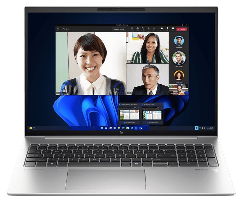 HP EliteBook 860 G11 16' WUXGA IR Intel vPro U5-125U 16GB DDR5 512GB SSD WIN 11 PRO 4G-LTE Intel Graphics AI NPU Thunderbolt Fingerprint Backlit 3Y OS - Image 9