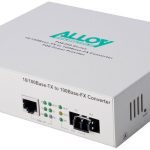 Alloy 10/100base-tx To 100base-fx Multimode Fibre (lc) Converter, Provides Poe Power (rj-45). 2km (POE200LC)
