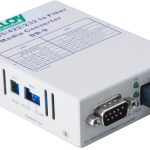 Alloy Rs-232/422/485 Serial Db-9 To Single Mode Fibre Converter. Max. Range 20km (SCR460SC-3)