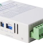 Alloy Rs-232/422/485 Serial Terminal To Single Mode Fibre Converter. Max. Range 20km (SCR460SC-4)