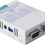 Alloy Rs-232/422/485 Serial Db-9 To Single Mode Fibre Converter. Max. Range 20km (SCR460ST-3)