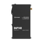 Teltonika DAP140 Industrial Wireless Access Point with Mesh Wi-Fi & Fast Roaming, 2 x 10/100 RJ45, Dual LAN & Passive PoE-In, DIN RAIL, PSU excluded.