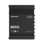 Teltonika RUTX12 Dual LTE CAT 6 Industrial Cellular Router, Dual SIM CAT6 4G LTE Router/Firewall with Dual Band WiFi 5, PSU included