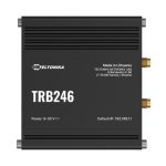 Teltonika TRB246 Industrial IoT Gateway, 4G/LTE(Cat 4), Dual SIM, Auto-Failover, Backup WAN, Supports DNP3, DLMS, Modbus, PSU excluded