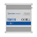 Teltonika TSW110 L2 Unmanaged Ethernet Switch, 5 x Gigabit Ethernet with speeds up to 1000 Mbps, PSU included