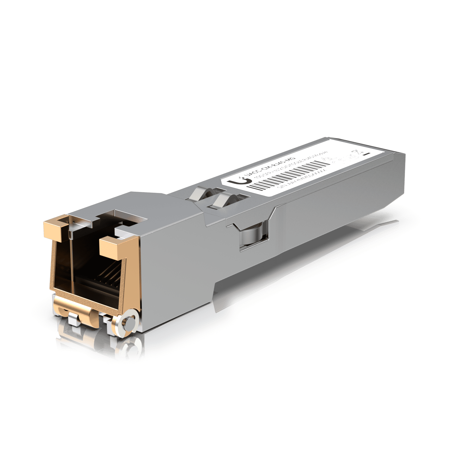 Ubiquiti SFP+ to RJ45 Transceiver Module, 1/2.5/5/10GBase-T Copper SFP+ Transceiver, 1/2.5/5/10 Gbps Throughput, Supports Up To 100m