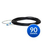 Ubiquiti Single-mode Lightweight Fiber Cable, Lenth 90m, Outdoor-rated, Kevlar Yarn For Added Tensile Strength, Weatherproof Tape (FC-SM-300)