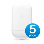 Ubiquiti NanoStationAC - 5GHz airMax AC Radio - 5 Pack,450+ Mbps Throughput,
