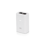 Ubiquiti Poe Injector, 24vdc, 24w, Gigabit Ethernet, Esd Protection & Led, Surge And Clamping Protection,maximum Surge Discharge (POE-24-24W-G-WH)