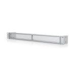 Ubiquiti 1u Rack Mount Vented Ocd Panel, Silver Vented Blank Panel, Compatible With The Toolless Mini Rack (UACC-Rack-Panel-Vented-1U)