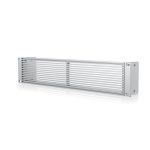 Ubiquiti 2U Rack Mount Vented OCD Panel, Silver Vented Blank Panel, Compatible with the Toolless Mini Rack