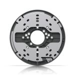 Ubiquiti Gang Box Mounting Plate, Black, Mounting Plate Designed, Interface Unifi Protect Cam, Multiple Types, Gang Boxes, Junction Boxes. (UACC-GB-Plate-B)