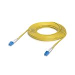 Ubiquiti OS2 Duplex LC UPC Fiber Patch Cable, Length 15M, Lightweight Fiber Patch Cable For Up To 100G Connections,