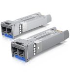 Ubiquiti UniFi 2 Pack (Orgional UI Pack), 10 Gbps Single-Mode Optical Module,Single-mode, Fiber Transceiver, Duplex LC Connect, Up to 10 km