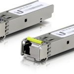 Ubiquiti UFiber1 Gbps Bidirectional Single-Mode SFP Module, 2-Pack, Up 3km Distance, Simplex LC Connector, No Fiber Cable