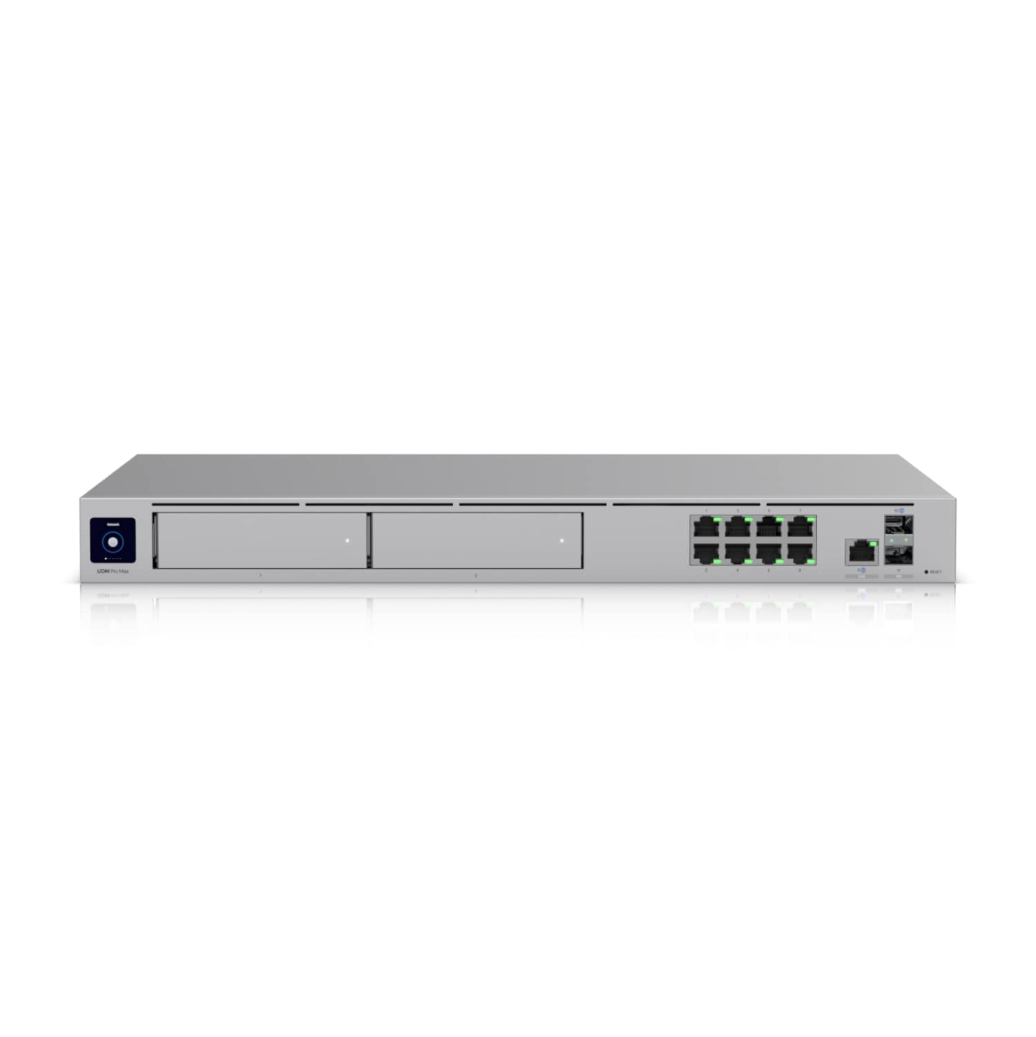 Ubiquiti Dream Machine Pro Max, Professional-grade, Rack-mount Cloud Gateway,10 Gbps Multi-WAN Load Balancing, 2 NVR Drive Bays Design - Image 2