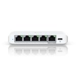 Ubiquiti Flex Mini 2.5g, (4) 2.5 Gbe Ports, (1) 2.5 Gbe Poe Input Port For Power (USW-FLEX-2.5G-5)